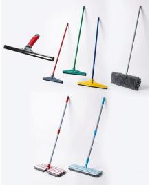 Mops and squeegees